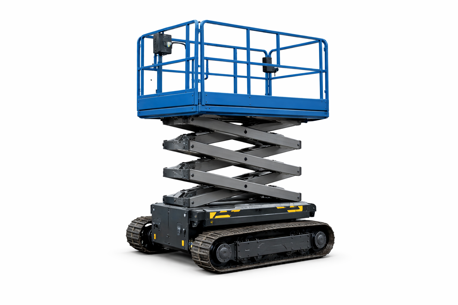 Tracked trencher